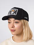 Бейсболка CAPSLAB арт. CL/OP5/1/PCT/FLA One Piece Straw hat crew (черный)